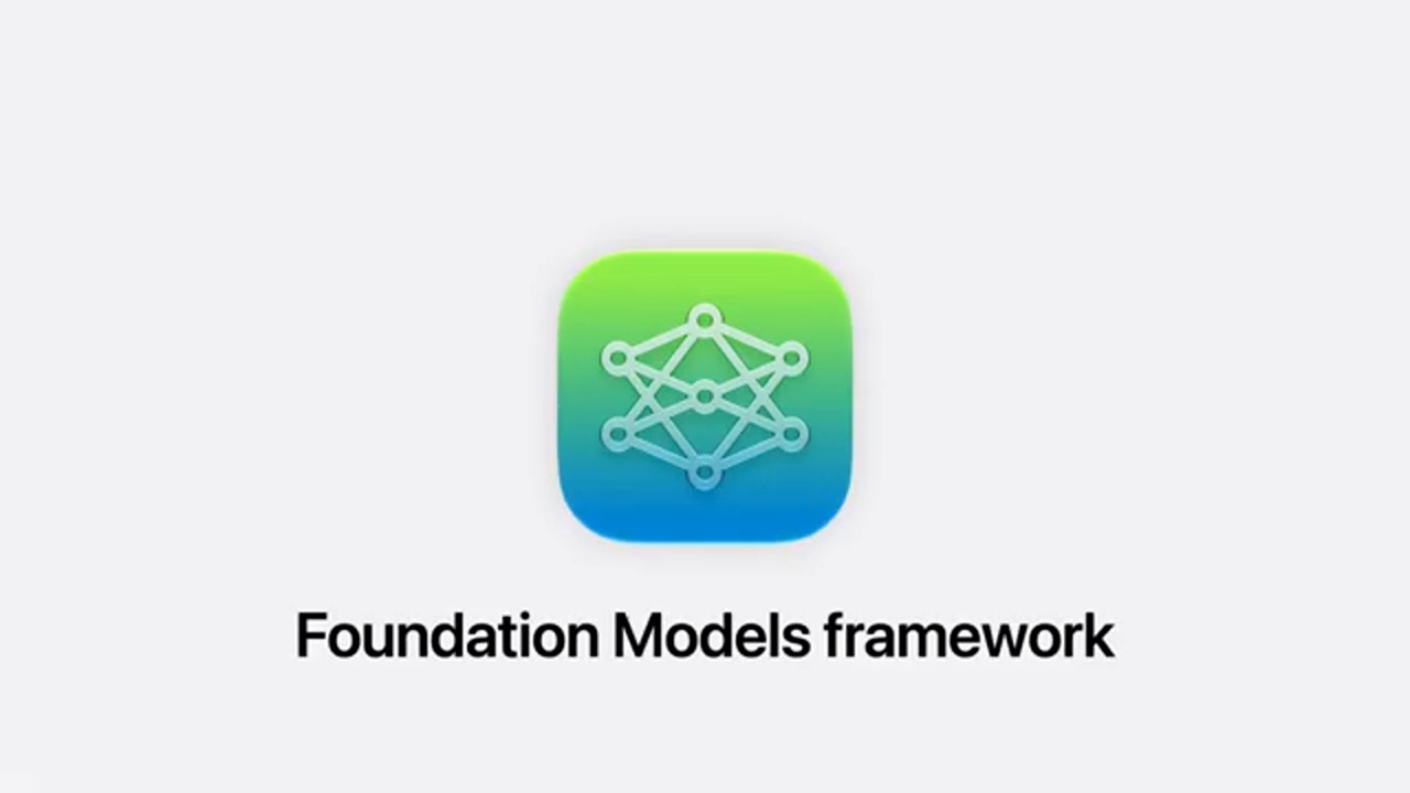 Apple Foundation Models 與 Gemini 技術 截圖