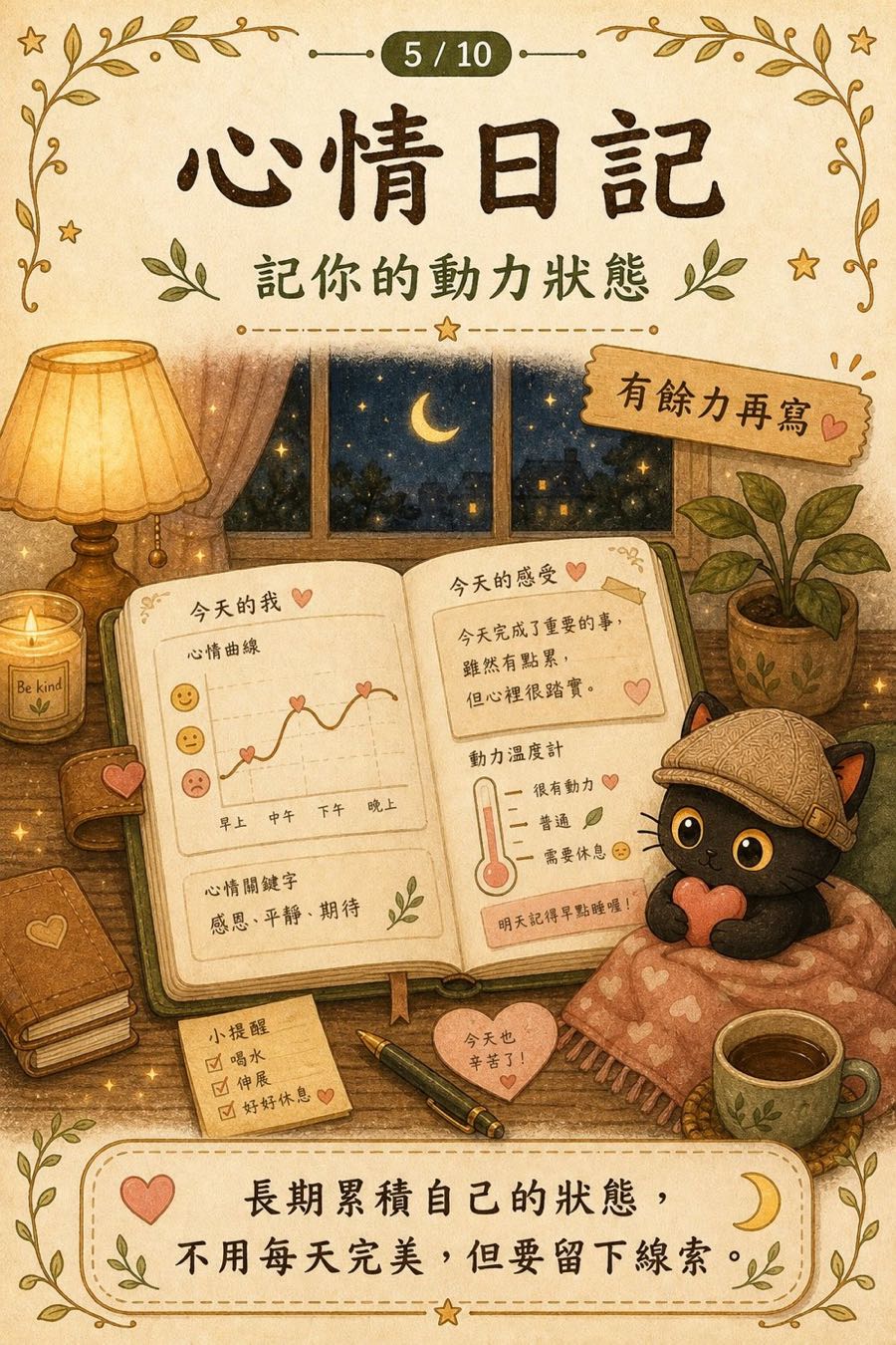 心情日記：記你的動力狀態，有餘力再寫