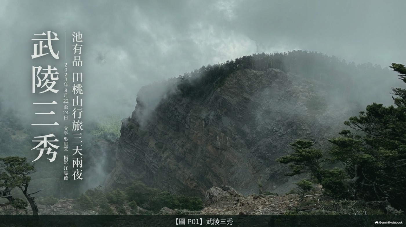 百岳行旅 武陵三秀 故事簡報 第 1 頁