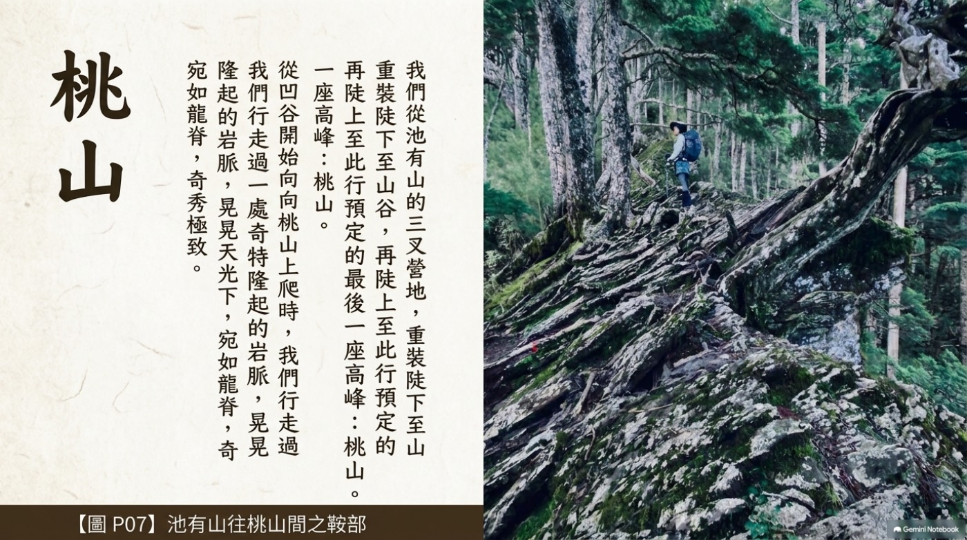 百岳行旅 武陵三秀 故事簡報 第 13 頁