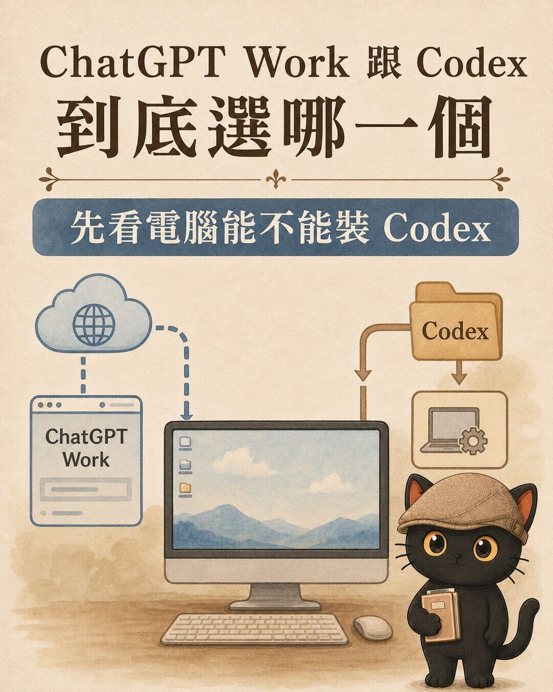 ChatGPT Work 跟 Codex 怎麼選