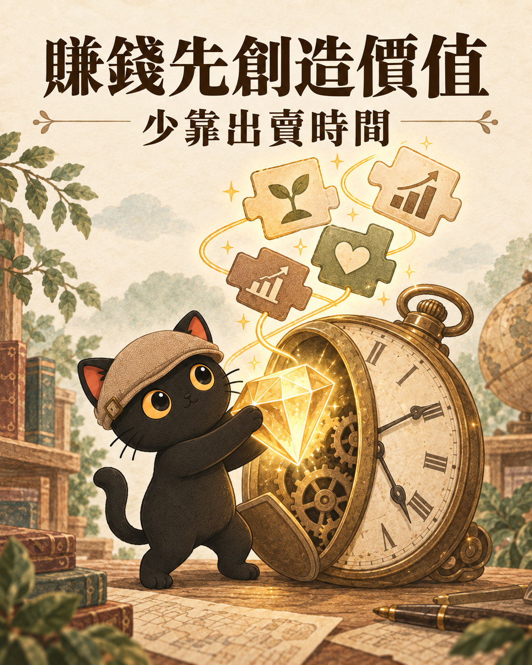 咪卡輪播卡，第一層：創造價值