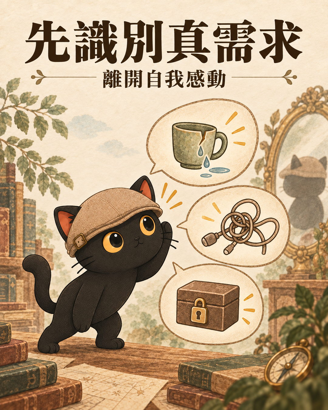 咪卡輪播卡，第三層：識別真需求