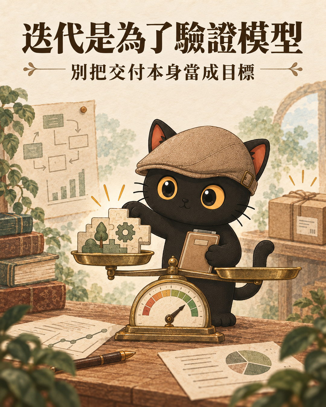 咪卡輪播卡，第六層：驗證模型