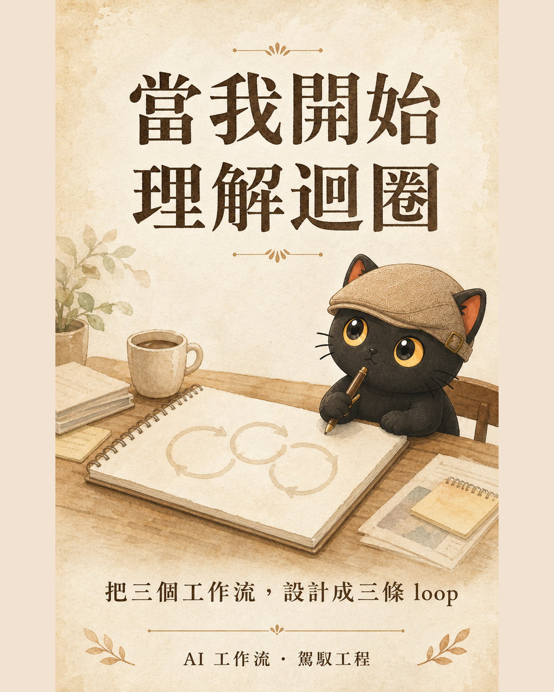 三條 loop 封面：當我開始理解迴圈，把三個工作流設計成迴圈