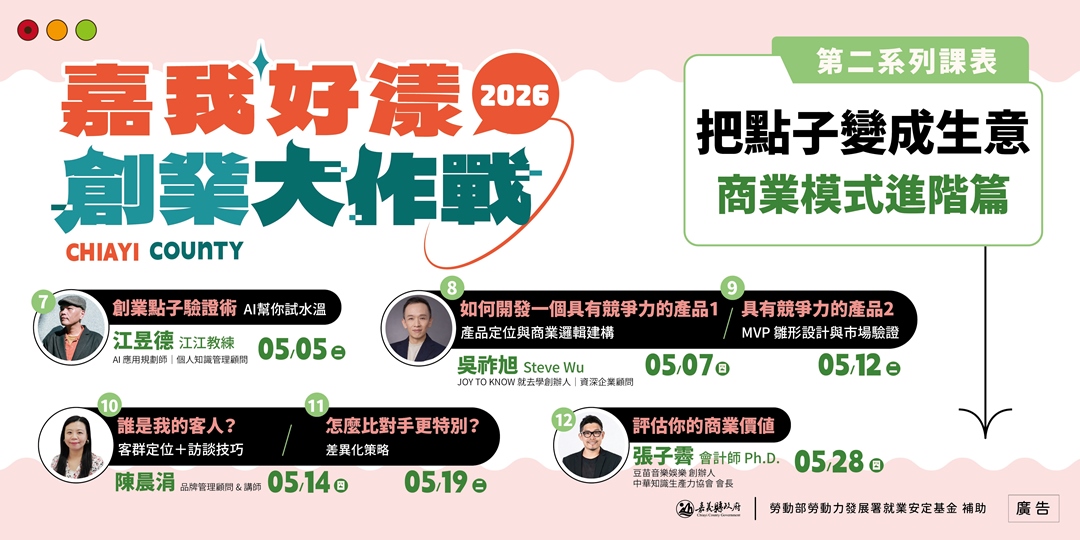 創業點子驗證術：AI 幫你試水溫