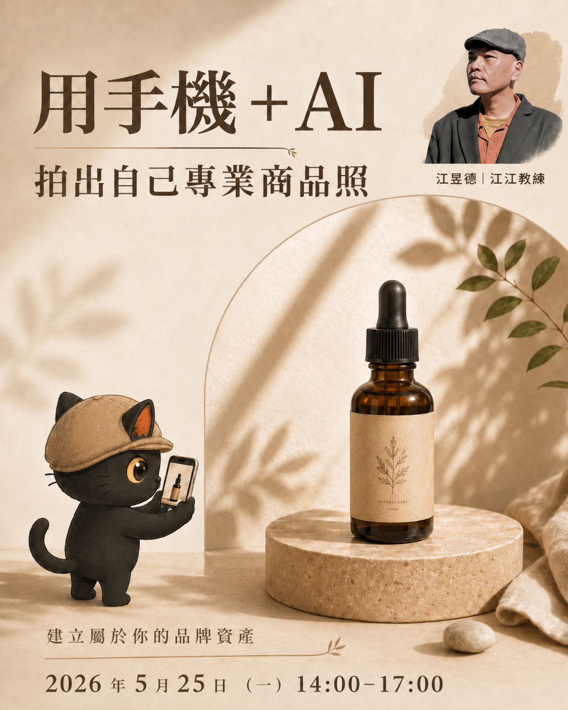 手機 + AI 拍出自己的專業商品照